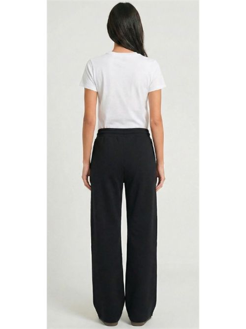 Pantaloni jogging a gamba dritta Met Met | M13 105PTBLACK